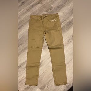 Khaki Jeggings